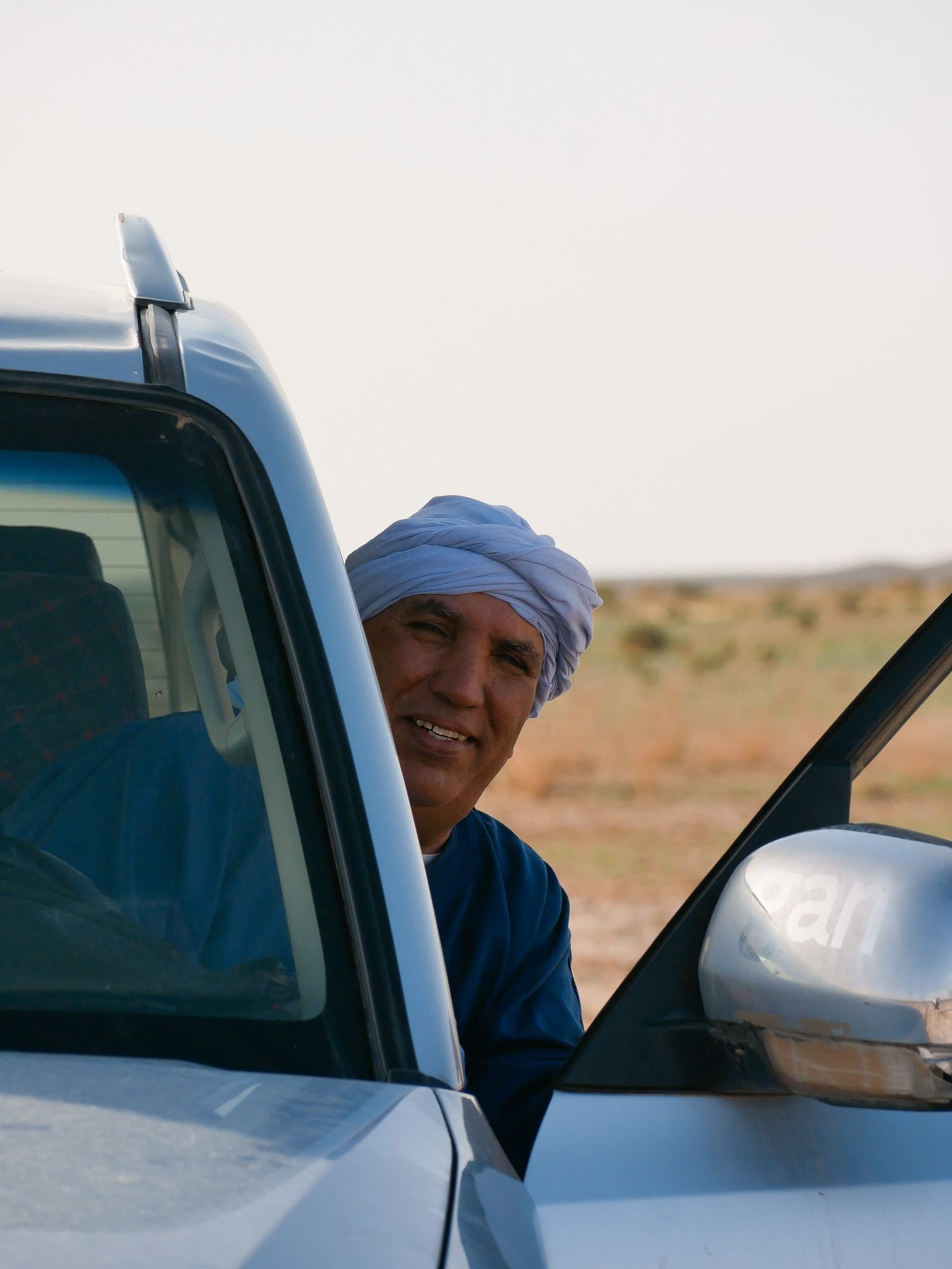 Sahara desert scene
