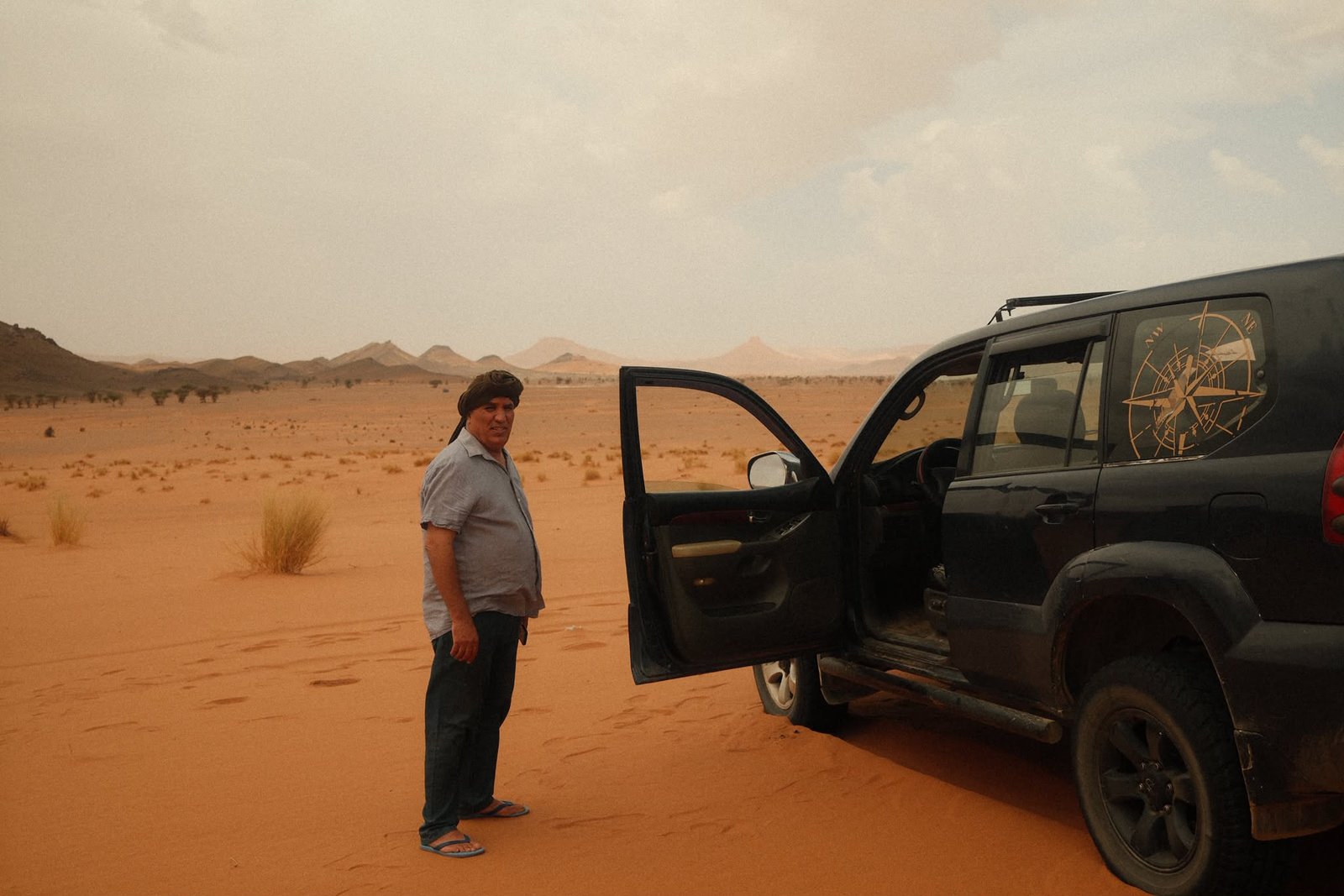 Sahara desert scene