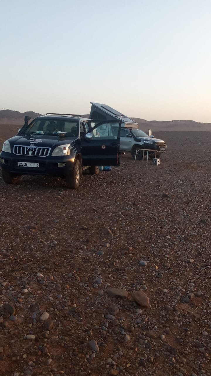 Sahara desert scene