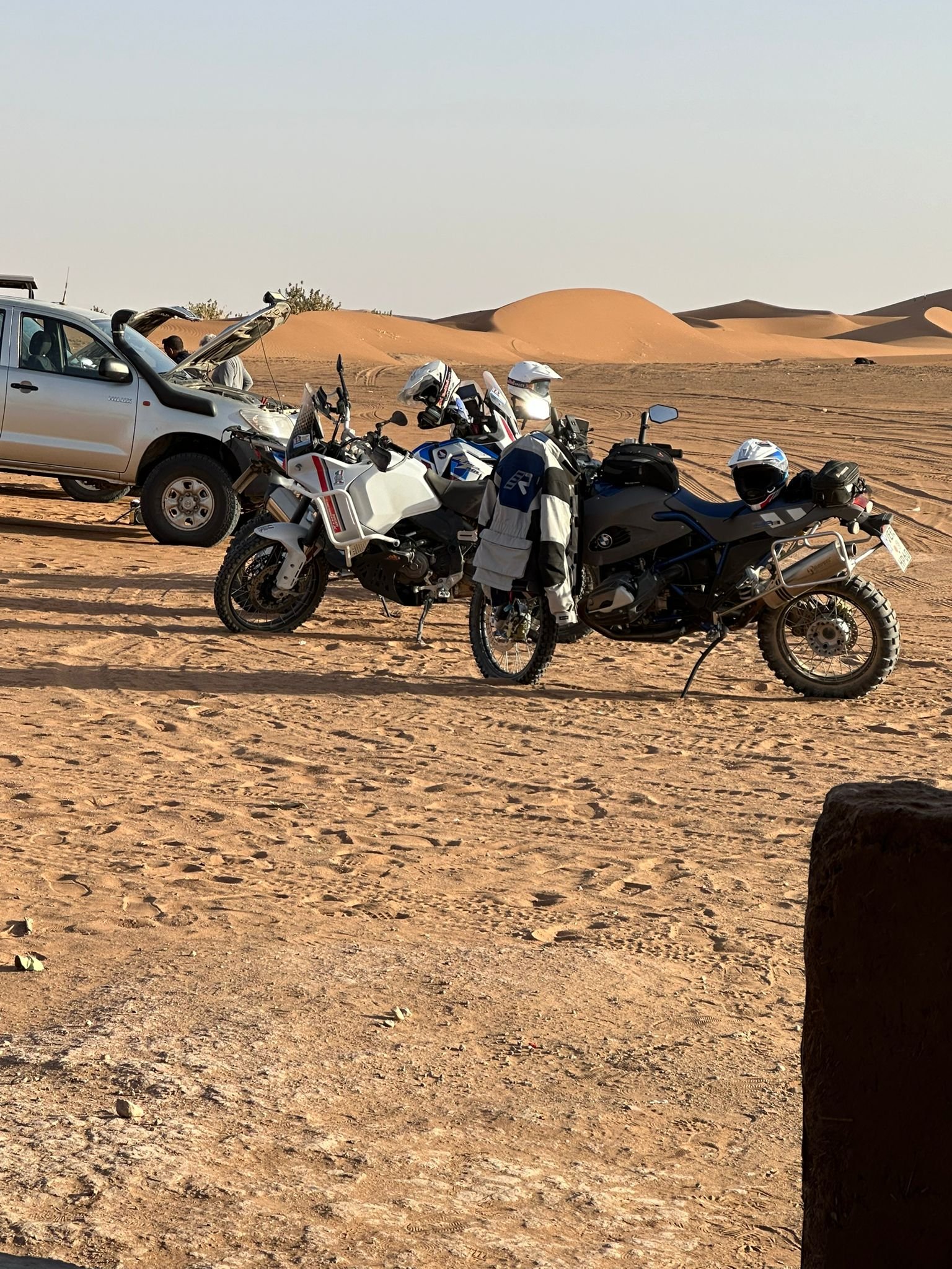 Sahara desert scene