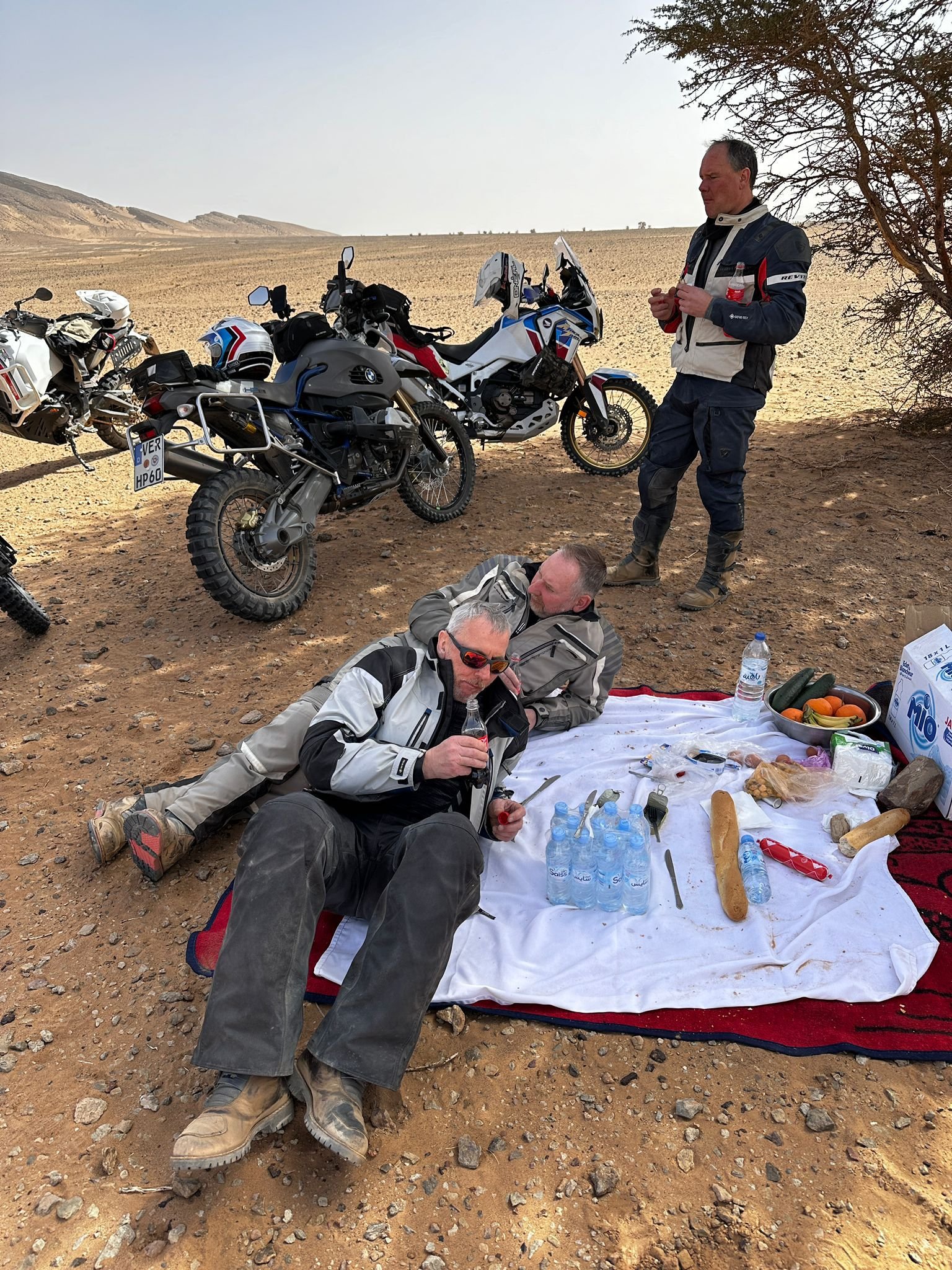 Sahara desert scene